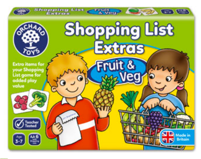 Orchard Toys Shopping List Extras Fruit & Vegetables