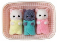 Load image into Gallery viewer, Sylvanian Families Persian Cat Triplets
