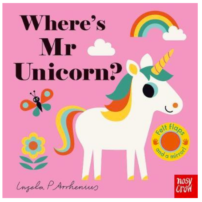 Where's Mr Unicorn? - Board Book with Felt Flaps
