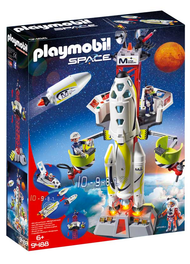 Playmobil Mars Mission Rocket 9488