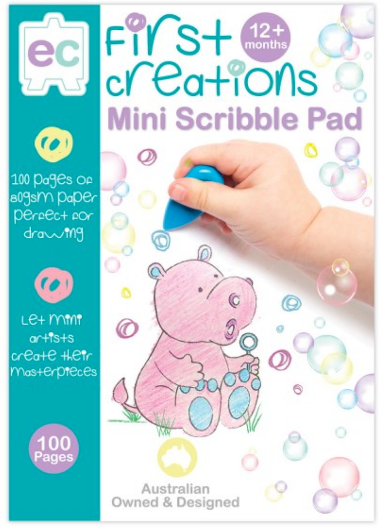 EC First Creations Mini Scribble Pad