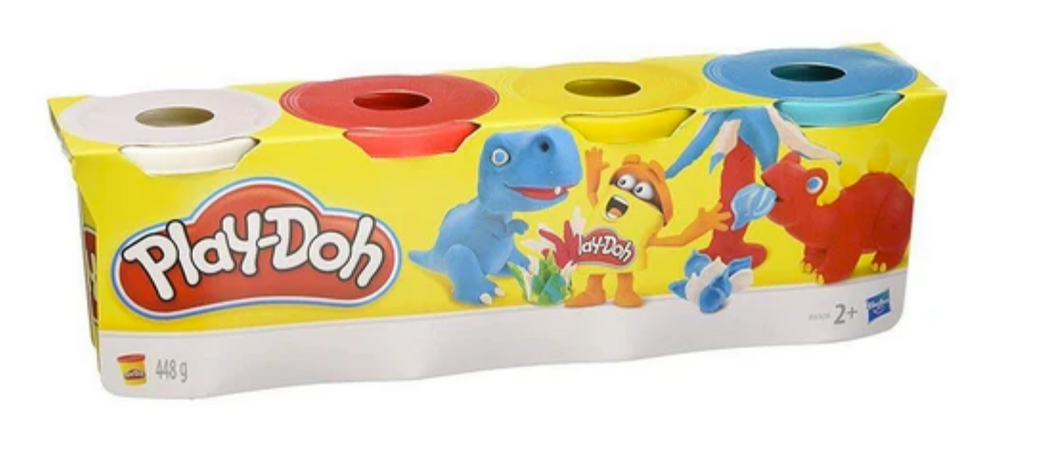 Play Doh 4 Pack Classic Colours