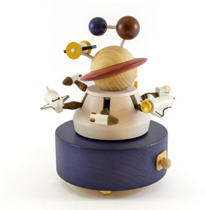 Wooderful Life Up & Down Outerspace Music Box