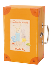 Load image into Gallery viewer, Moulin Roty La Grande Famille The Little Wardrobe Suitcase
