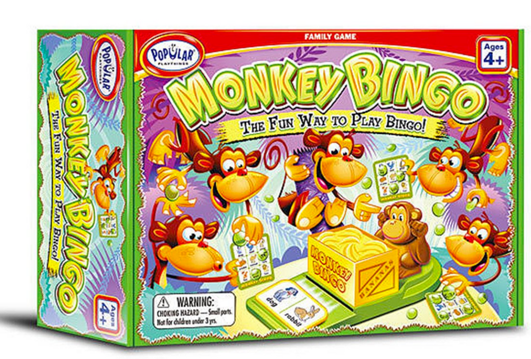 Popular Things Monkey Bingo