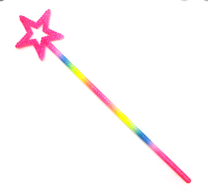 Pink Poppy Dreamy Unicorn Glitter Star Wand