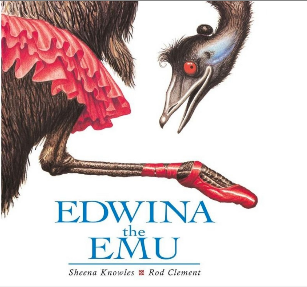 Edwina The Emu - Sheena Knowles & Rod Clement - P/B
