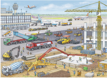 Load image into Gallery viewer, Ravensburger Airport Construction Site 100 Pieces
