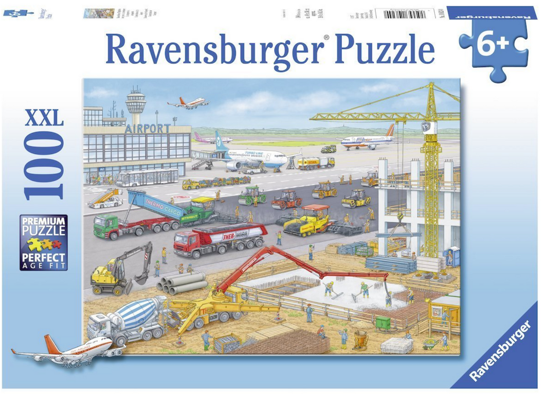 Ravensburger Airport Construction Site 100 Pieces