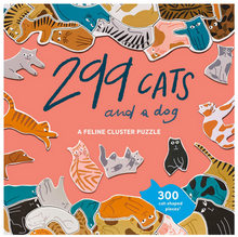 Load image into Gallery viewer, 299 Cats and a Dog Puzzle 300 Piece
