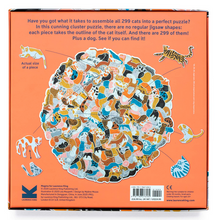 Load image into Gallery viewer, 299 Cats and a Dog Puzzle 300 Piece
