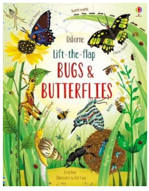Usborne Lift The Flap Bugs & Butterflies