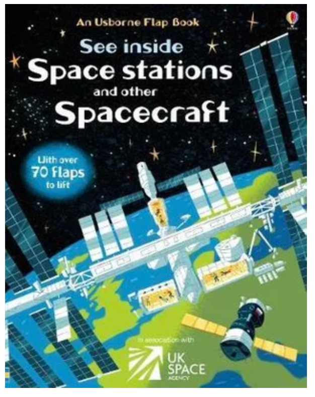 Usborne See Inside Space Stations & Other Spacecraft H/B