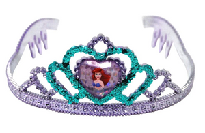 Pink Poppy Disney Ariel Crown