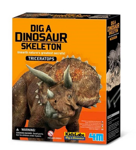 4M Dig A Dinosaur Triceratops