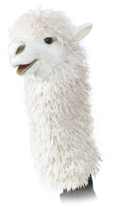 Folkmanis Alpaca Stage Puppet