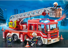 Load image into Gallery viewer, Playmobil Fire Engine with Ladder 9463
