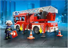 Load image into Gallery viewer, Playmobil Fire Engine with Ladder 9463
