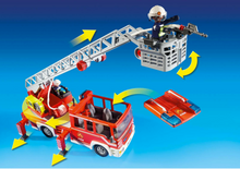 Load image into Gallery viewer, Playmobil Fire Engine with Ladder 9463
