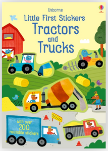 Usborne Little First Stickers: Tractors & Trucks