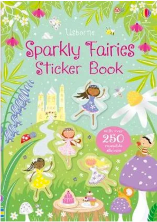 Usborne Sparkly Fairies Sticker Book