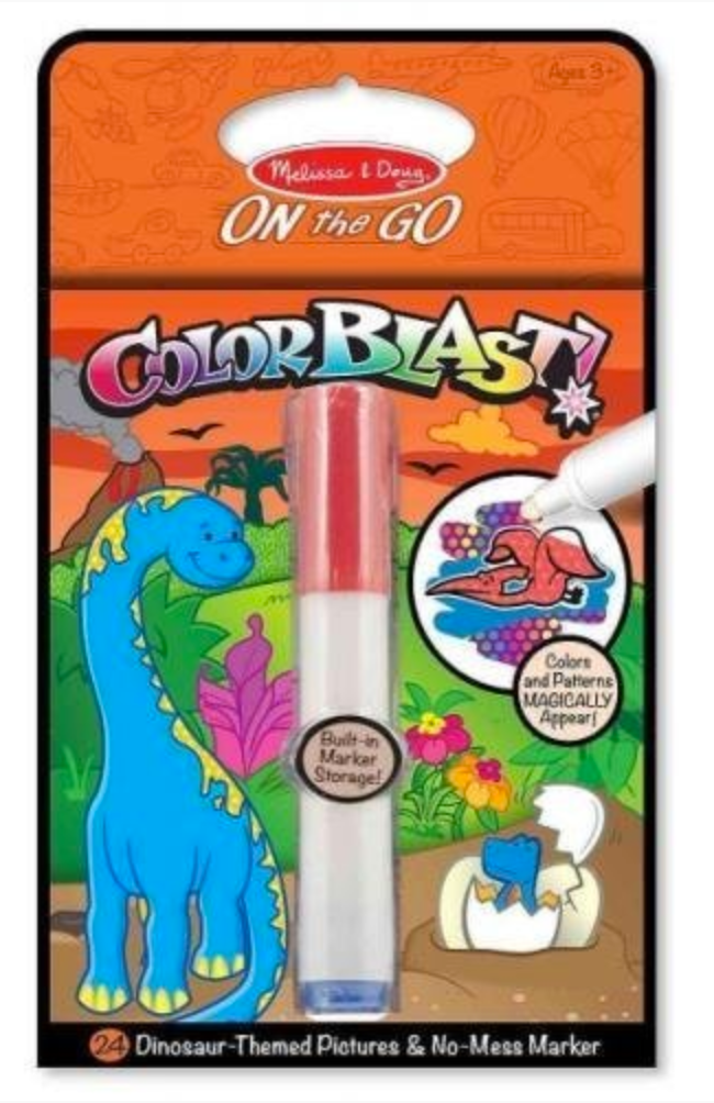 Melissa & Doug On The Go - Color Blast! - Dinosaurs