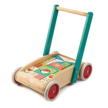 Load image into Gallery viewer, Tender Leaf Toys Wagon with Blocks
