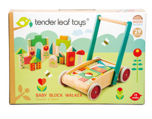 Load image into Gallery viewer, Tender Leaf Toys Wagon with Blocks
