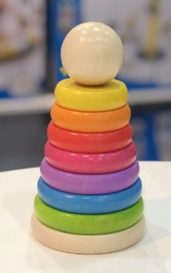 Bigjigs Toys First Rainbow Stacker