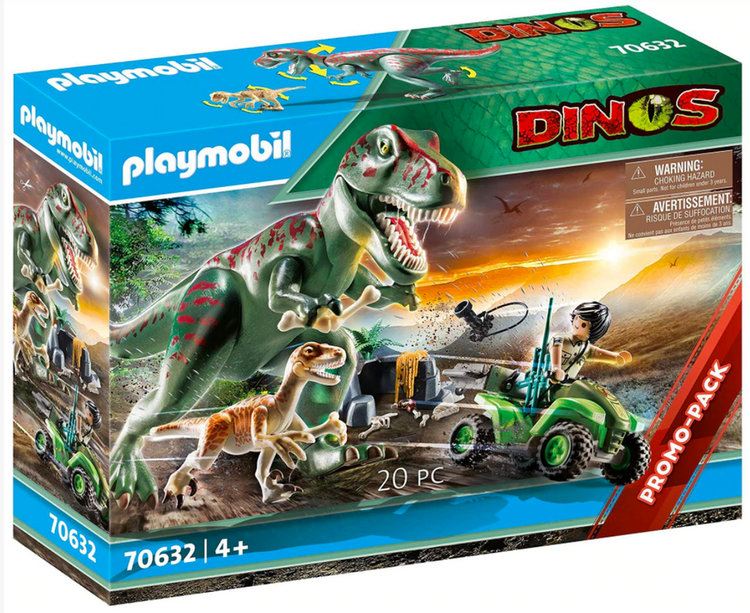 Playmobil Explorer Quad with T-Rex 71183