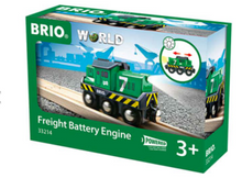 Load image into Gallery viewer, Brio Freight Battery Engine 33214

