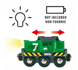 Brio Freight Battery Engine 33214