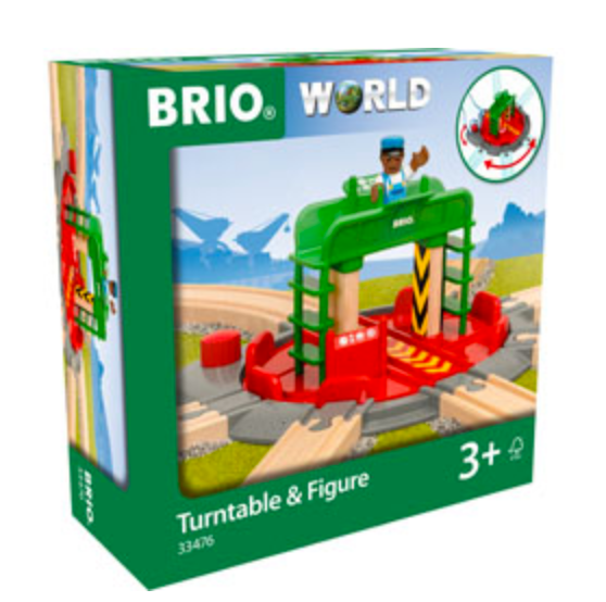 Brio Turntable with Figure 33476