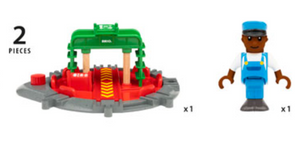 Brio Turntable with Figure 33476