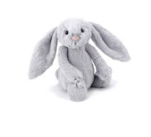 Jellycat Bashful Bunny - Silver Medium