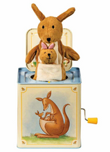 Load image into Gallery viewer, Schylling Kangaroo &amp; Baby Too Jack in the Box

