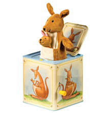Load image into Gallery viewer, Schylling Kangaroo &amp; Baby Too Jack in the Box
