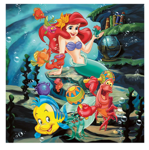 Ravensburger Disney Snow White Cinderella Ariel 3 x 49 Piece Puzzle