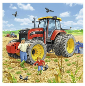 Ravensburger Giant Vehicles 3 x 49 Piece Puzzle