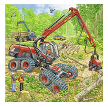 Load image into Gallery viewer, Ravensburger Giant Vehicles 3 x 49 Piece Puzzle
