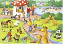 Load image into Gallery viewer, Ravensburger A Day At The Zoo 2 X 24 Piece Puzzle
