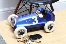 Load image into Gallery viewer, Playforever Bruno Racing Car Metallic Blue
