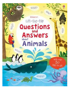 Usborne Lift The Flap Questions & Answers About Animals