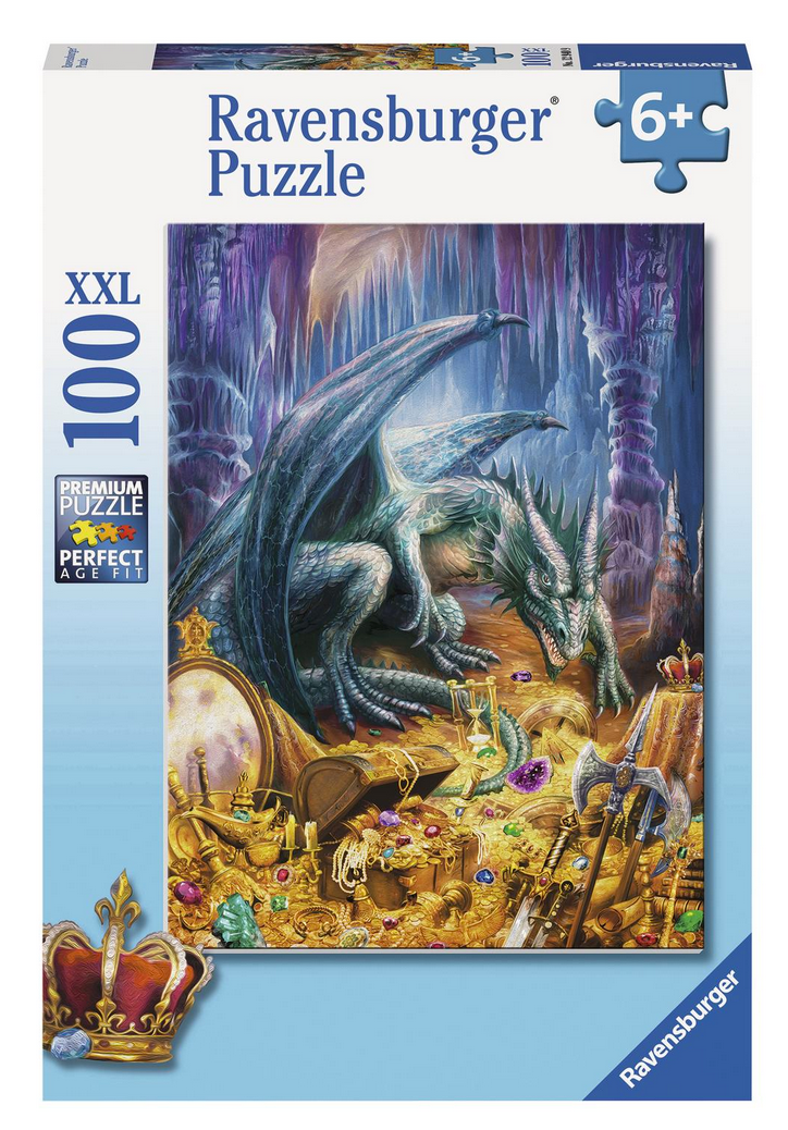 Ravensburger Dragons Treasure 100 Piece Puzzle