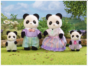 Sylvanian Families Pookie Panda Family
