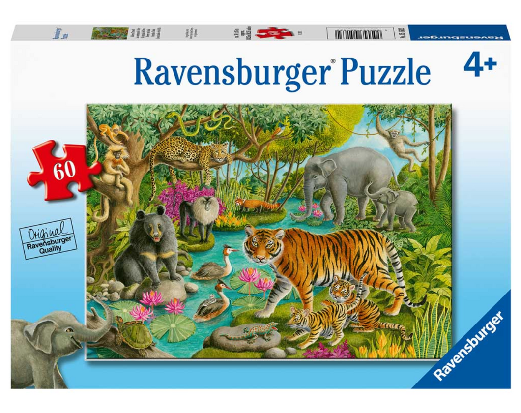Ravensburger Animals of India Puzzle - 60 Piece