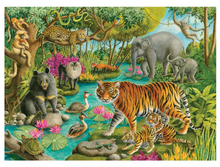 Load image into Gallery viewer, Ravensburger Animals of India Puzzle - 60 Piece
