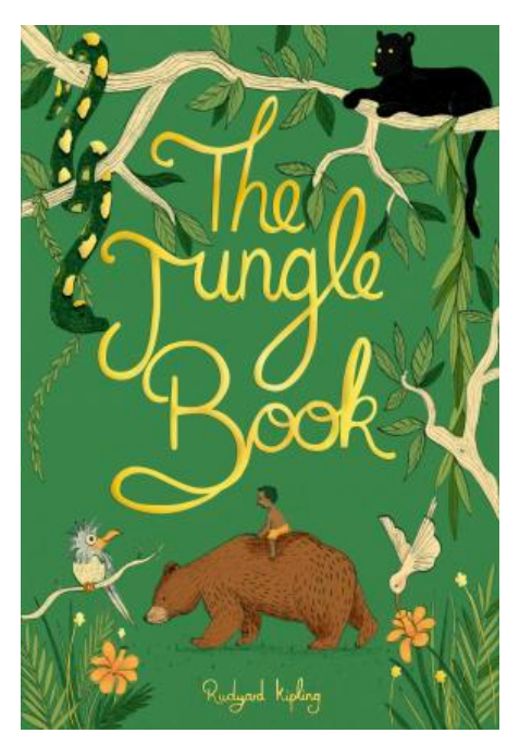 The Jungle Book - Rudyard Kipling - Linen Bound Hardcover