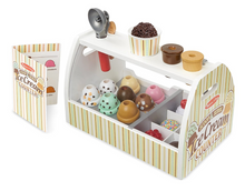 Load image into Gallery viewer, Melissa &amp; Doug Scoop &amp; Serve Ice Cream Counter
