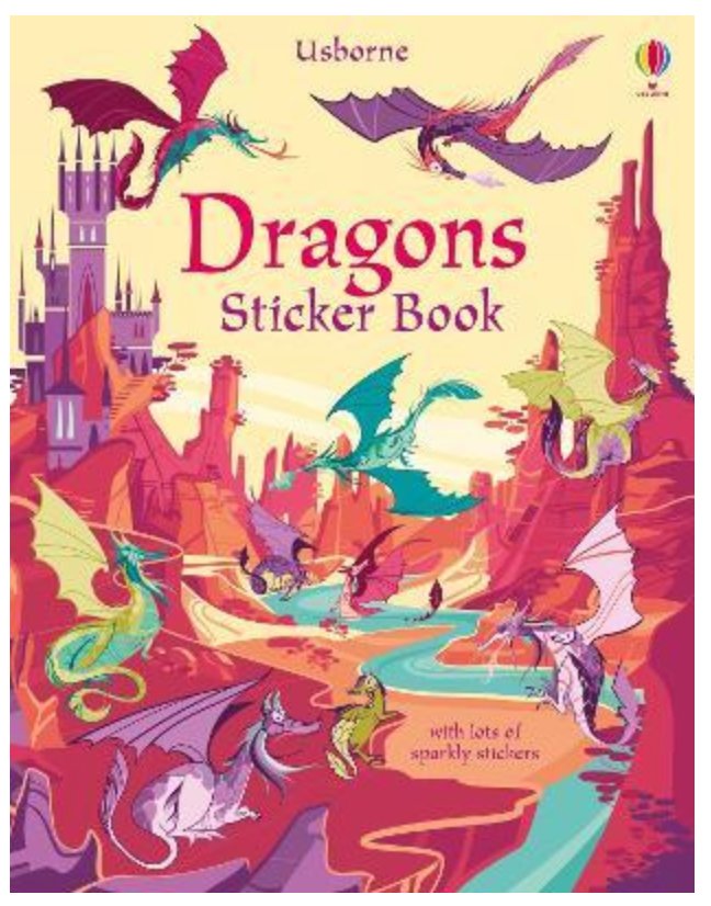 Usborne Dragons Sticker Book